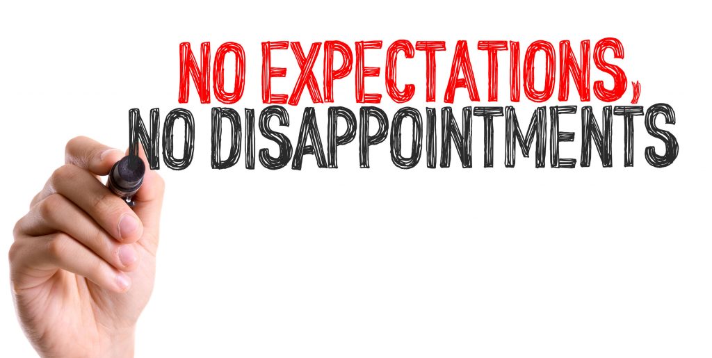 No expectations